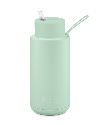 1Ltr Reusable Ceramic Bottle - Mint Gelato