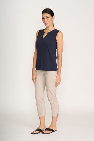 Fuss Free Capri - Sand