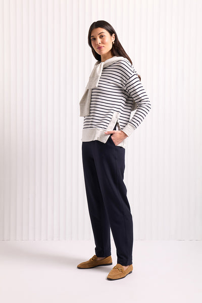 Software Upgrade Zip Sweater - Stripe