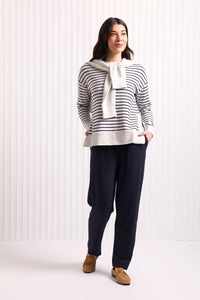Software Upgrade Zip Sweater - Stripe