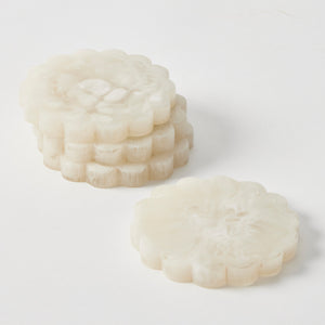 Estila Set of 4 Coasters - Nougat