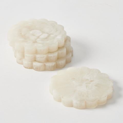 Estila Set of 4 Coasters - Nougat