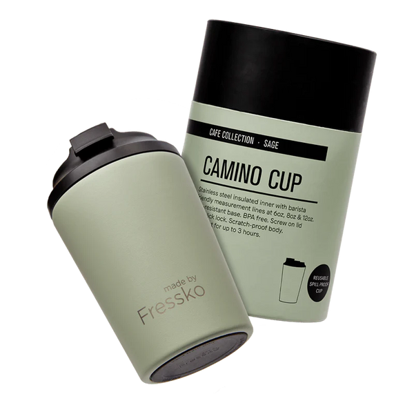 Camino 340ml Travel Cup made by Fressko - Sage