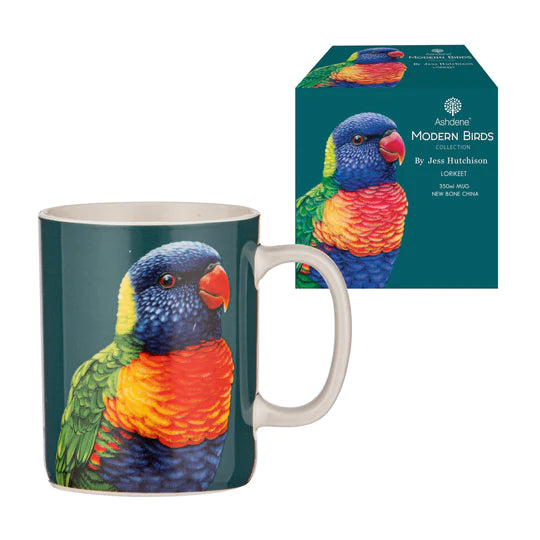 Modern Birds - Rainbow Lorikeet Mug