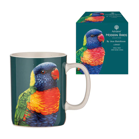 Modern Birds - Rainbow Lorikeet Mug