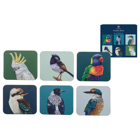 Modern Birds - Assorted 6pk Coasters