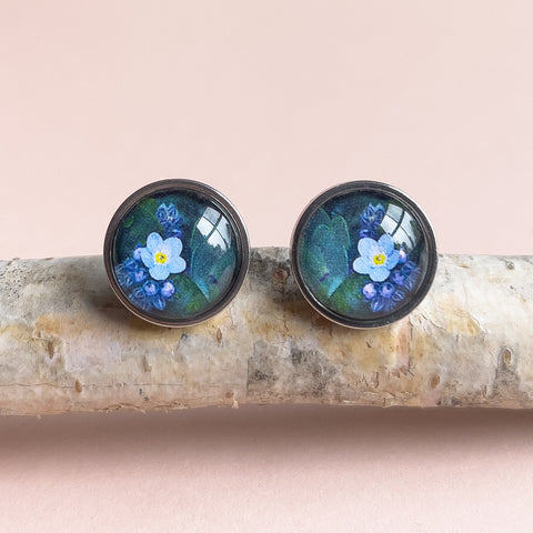 Earrings - Forget-Me-Not - Studs