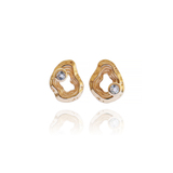 Oasis Earring Studs - Gold