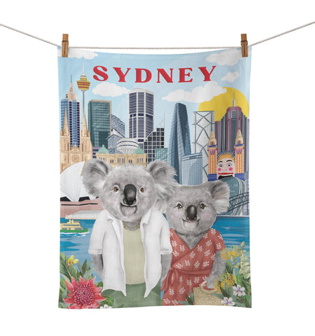 Tea Towel - Happy Days Sydney