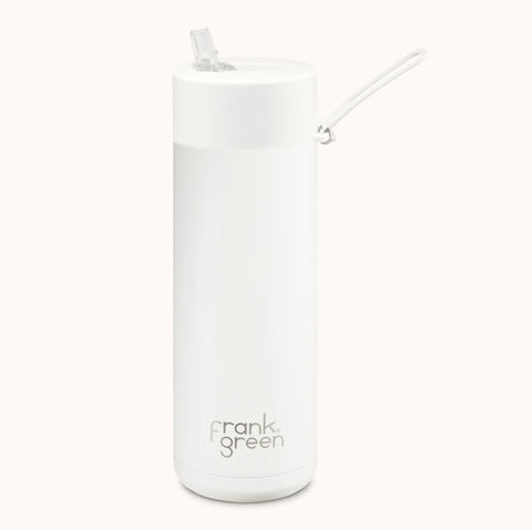 595ml Reusable Ceramic Bottle - Cloud
