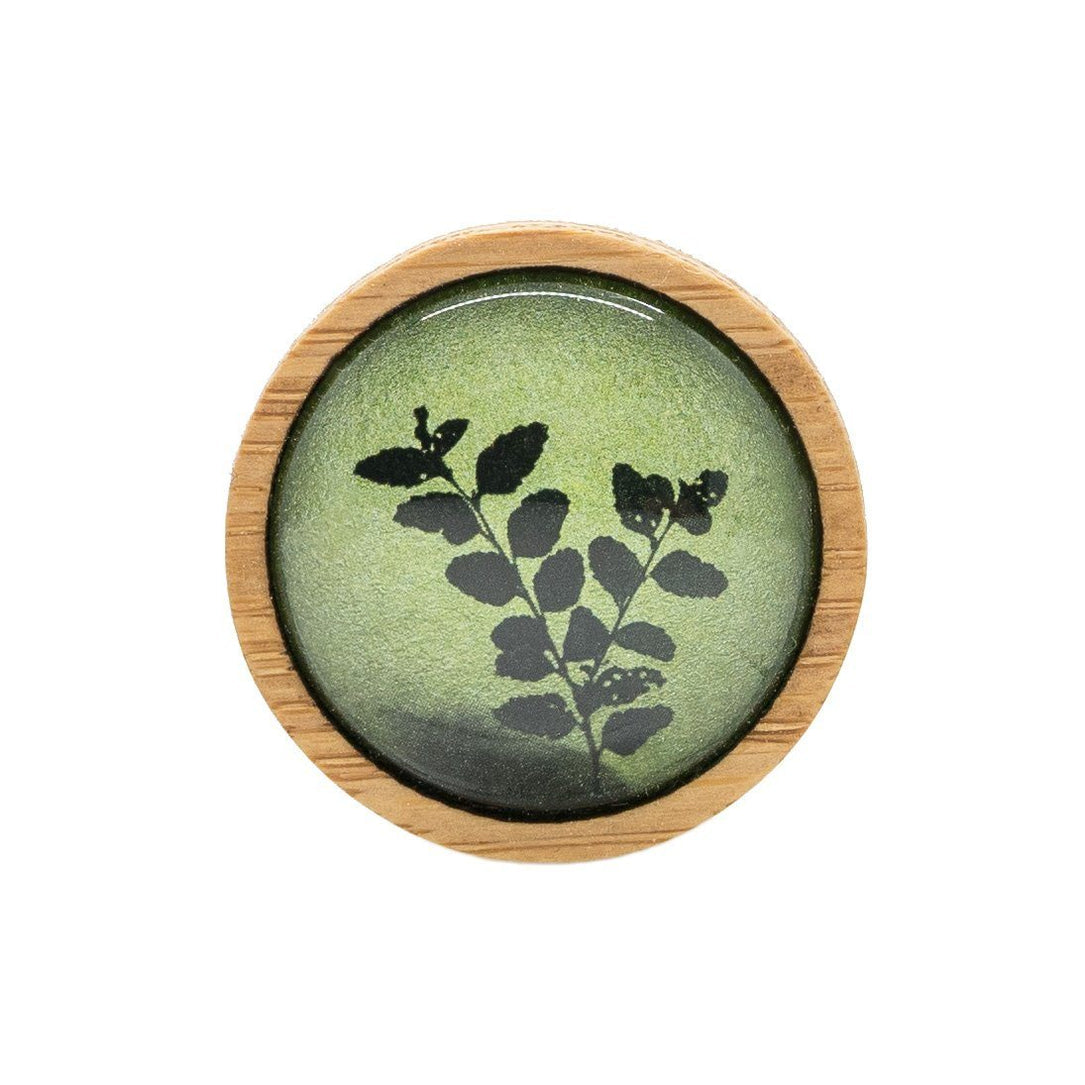 Brooch - Myrtle Leaves