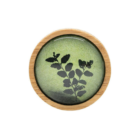 Brooch - Myrtle Leaves