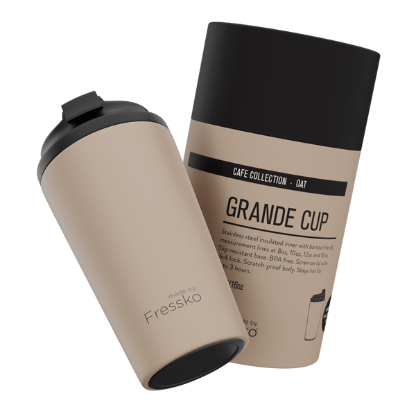Grande 475ml Travel Cup by Fressko - Oat