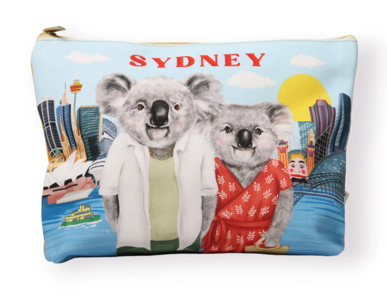 Travel Pouch - Happy Days Sydney