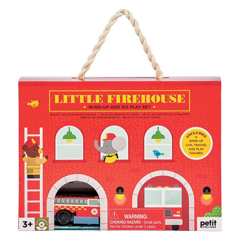 Little Firehouse - Wind up & go play set