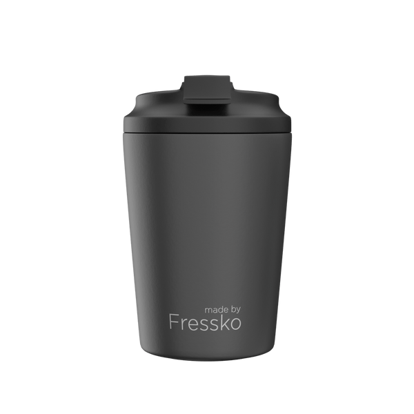 Ceramic Bino 227ml Travel Cup - Coal