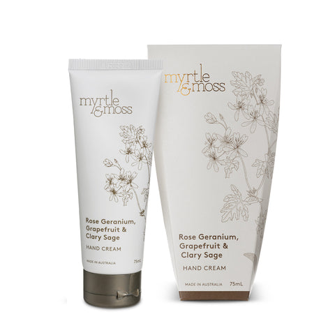 Hand Cream 75ml - Rose Geranium, Grapefruit & Clary Sage