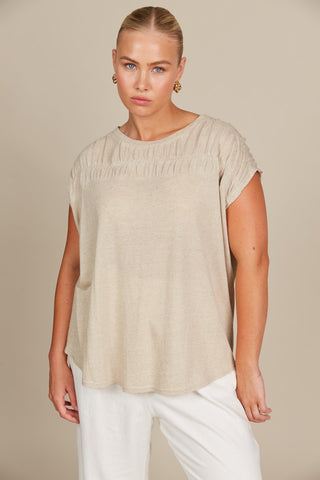 Sabine T-Shirt - Canvas NOW 50% OFF!