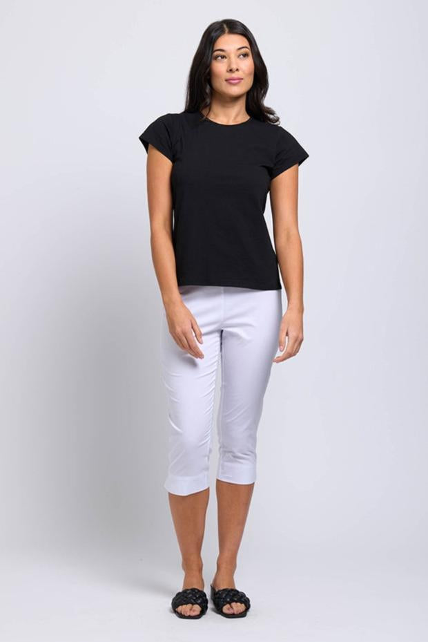Split Enz Pants - White - Now 50% OFF