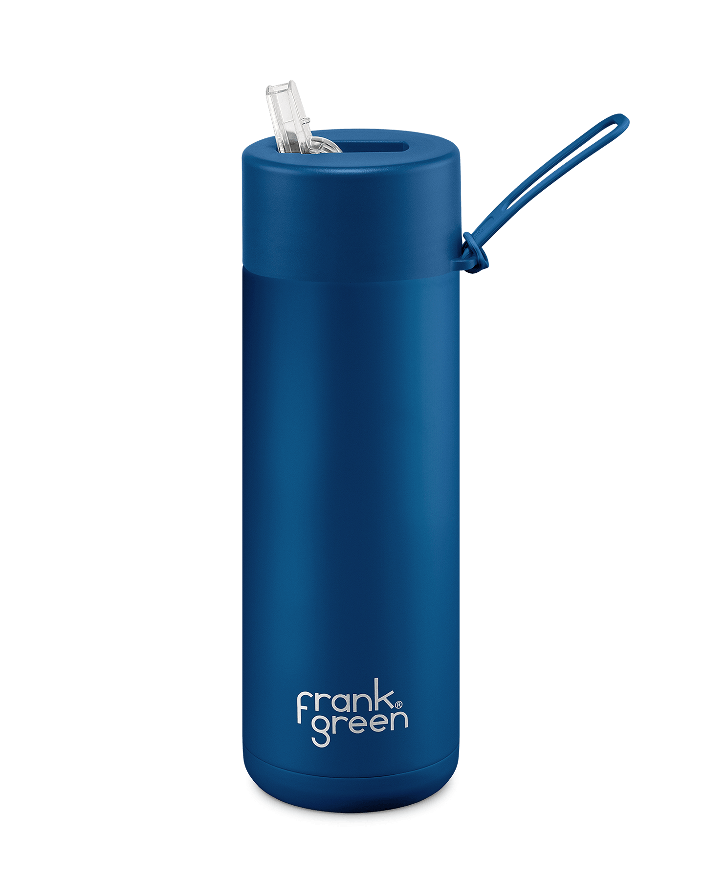 595ml/ 20oz Reusable Ceramic Bottle - Deep Ocean