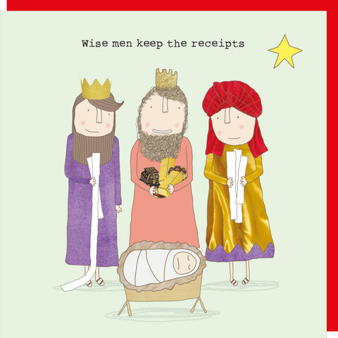 Christmas Card - Wise Men Receipts - Rosie Made a Thing