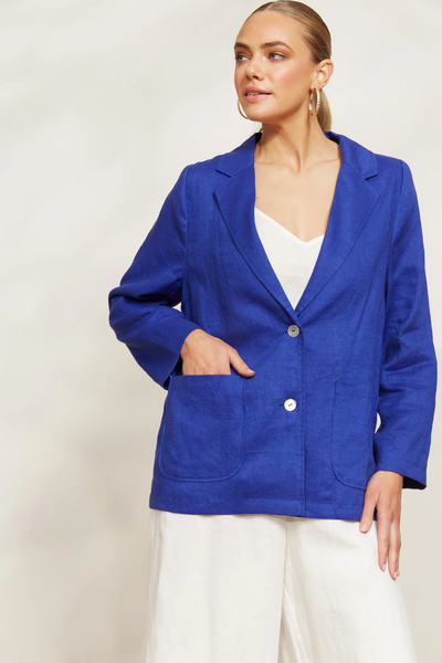 Halcyon Blazer - Cobalt - 30% Off!