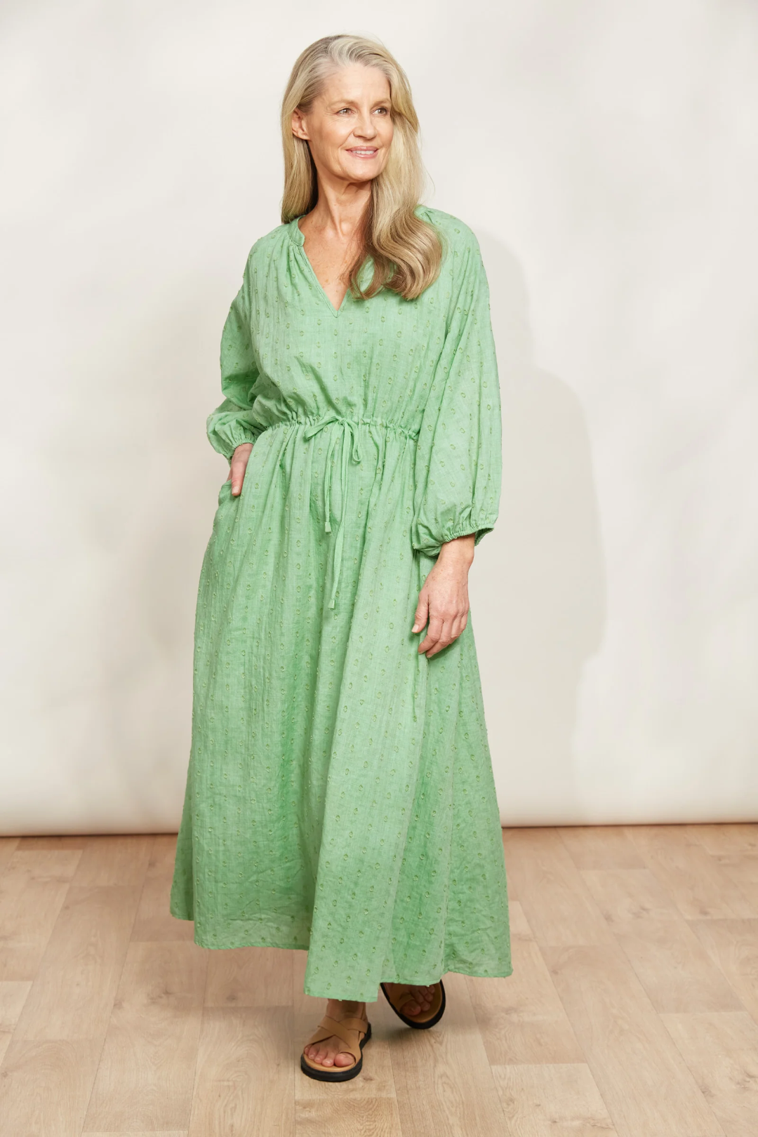 Zephyr Maxi Dress - Jade - Now 50% OFF!