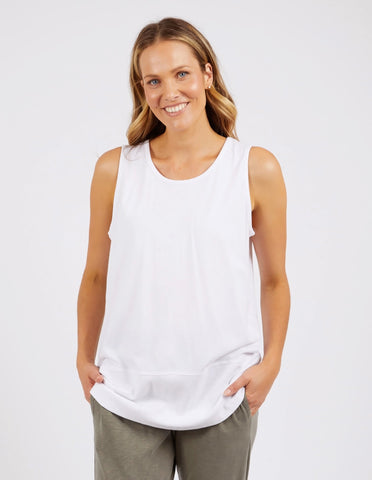 Rib Tank - White - LAST ONE! $19.95