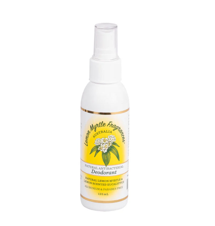 Natural Lemon Myrtle Deodorant - 125ml Spray
