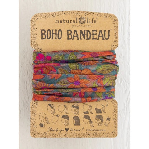 Boho Bandeau - Watercolour Neon