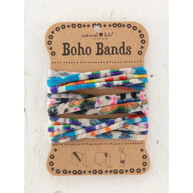 Boho Bands - Blue Fuchsia Marigold