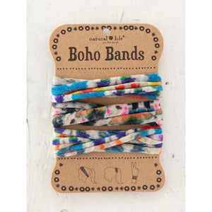 Boho Bands - Blue Fuchsia Marigold