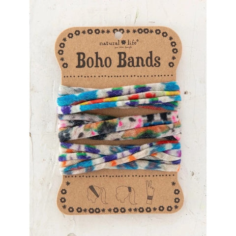 Boho Bands - Blue Fuchsia Marigold