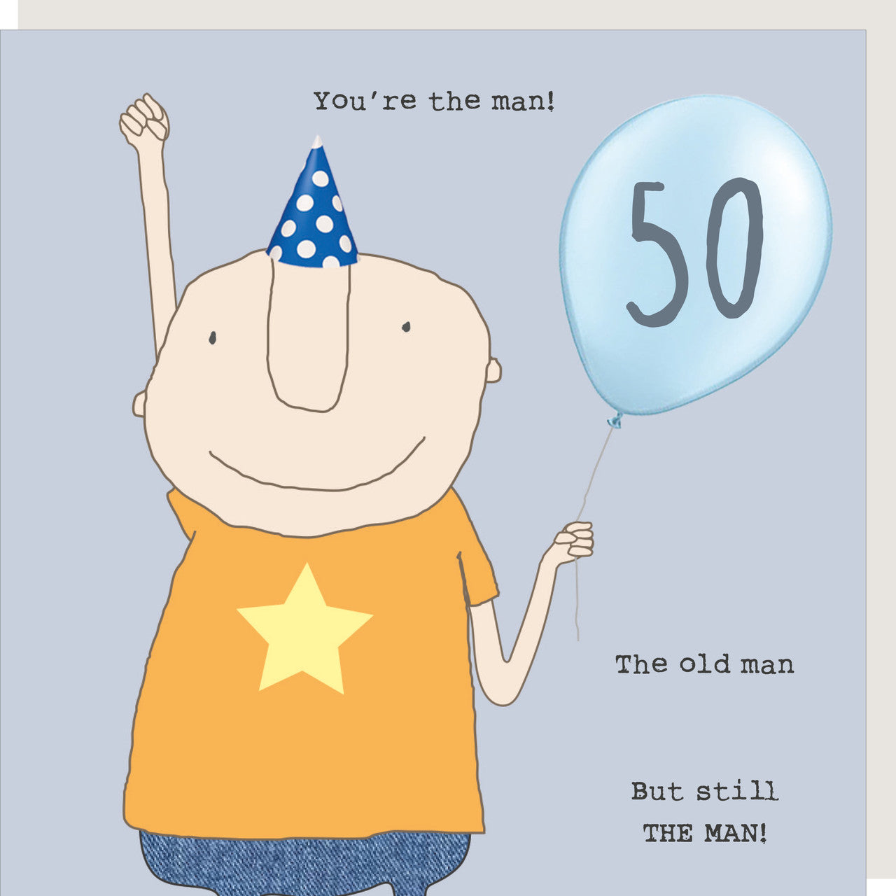Greeting Card - Boy 50 The Man