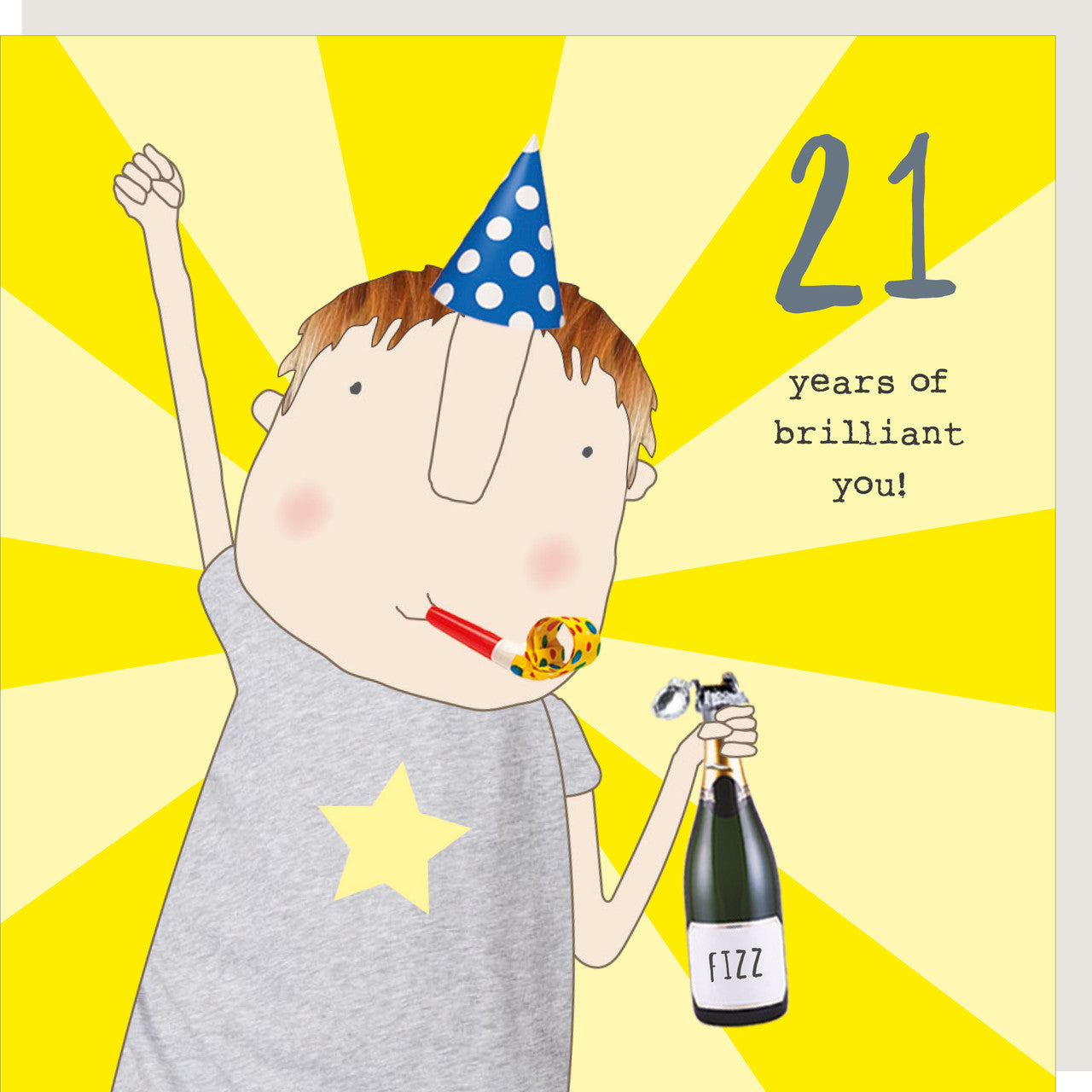 Greeting Card - Boy 21 Brilliant