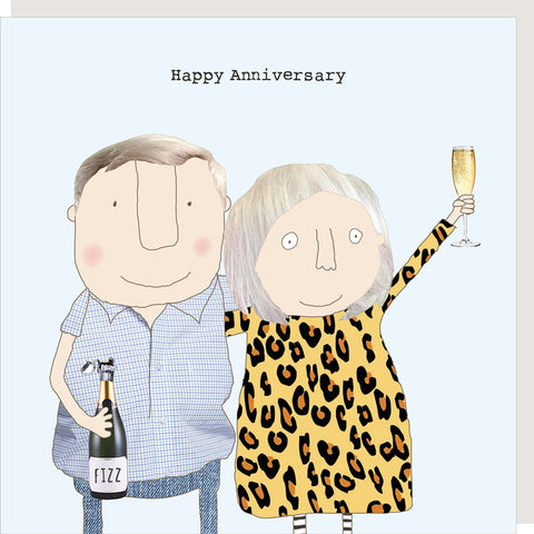 Greeting Card - Anniversary Fizz