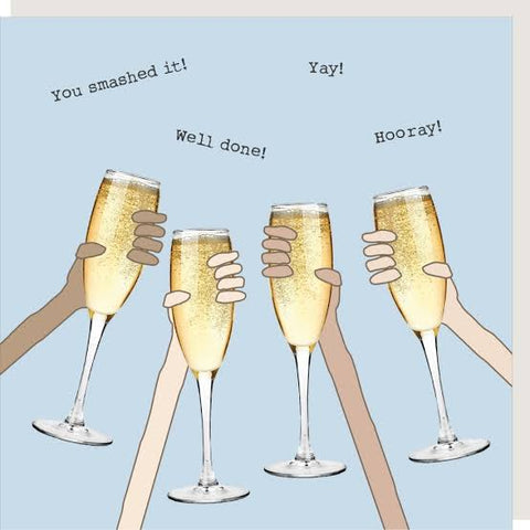 Greeting Card - Well Done Cheers
