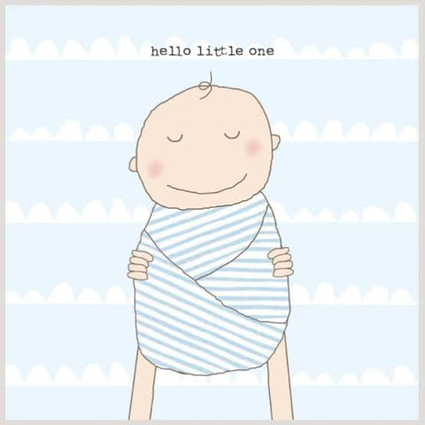 Greeting Card - Hello Baby Boy