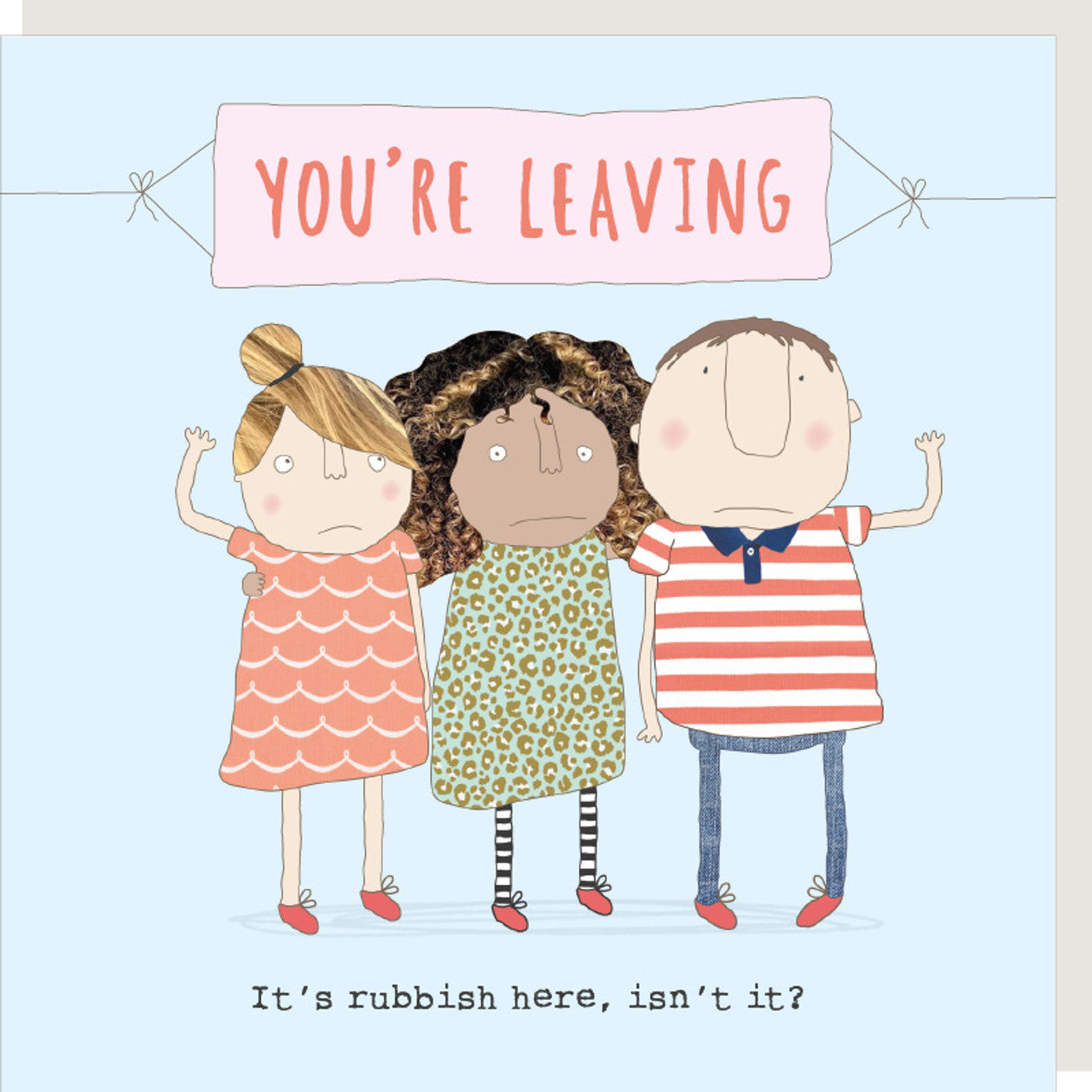 Greeting Card - Rubbish Leaving