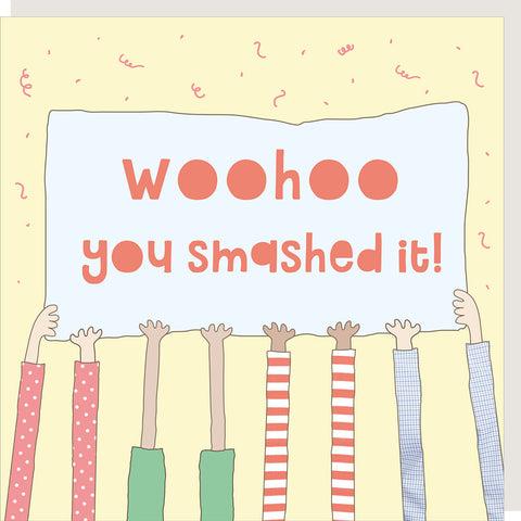 Greeting Card - Smashed It
