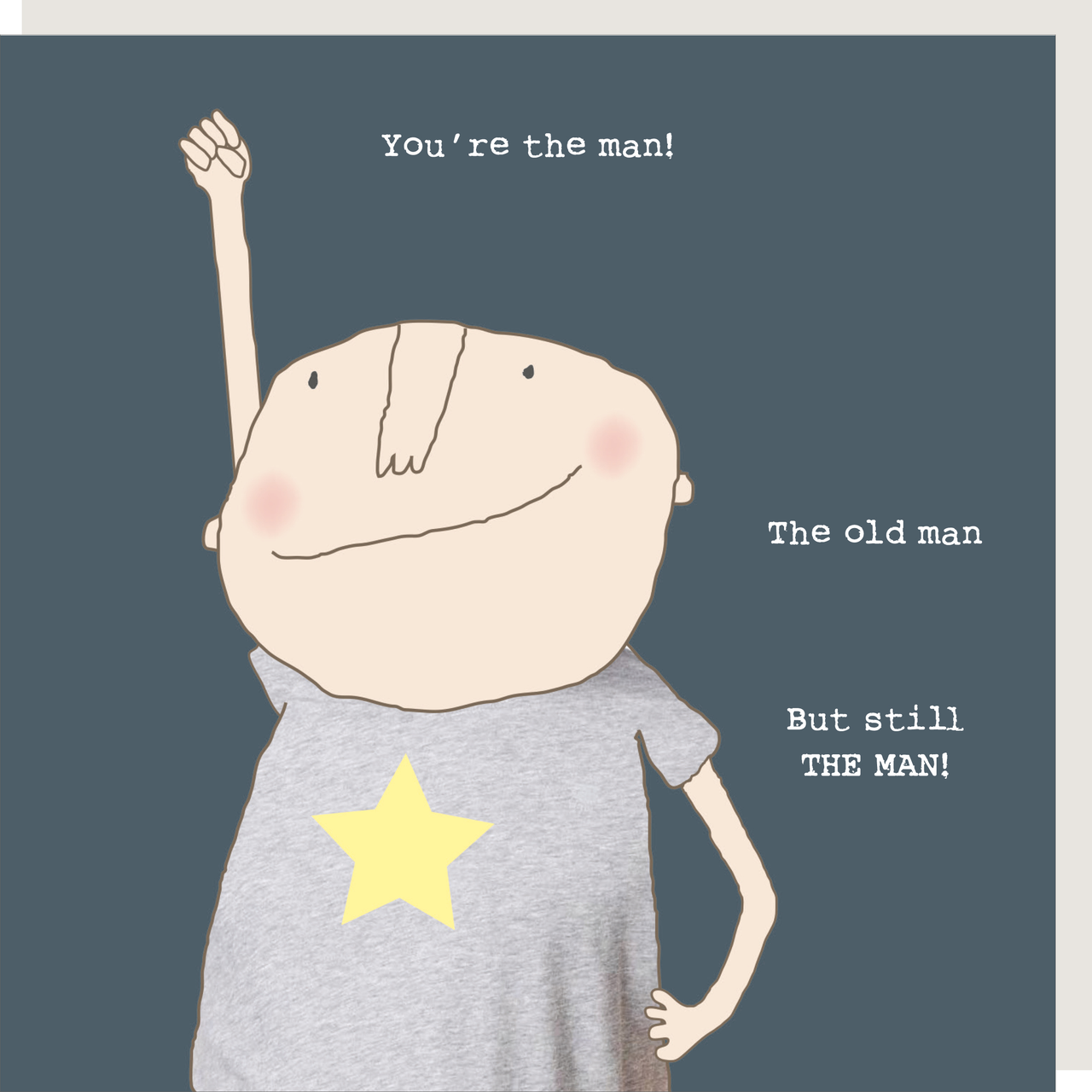 Greeting Card - The Man