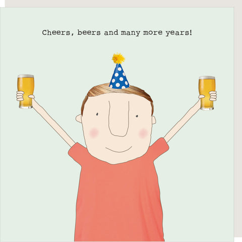 Greeting Card - Cheers Beers