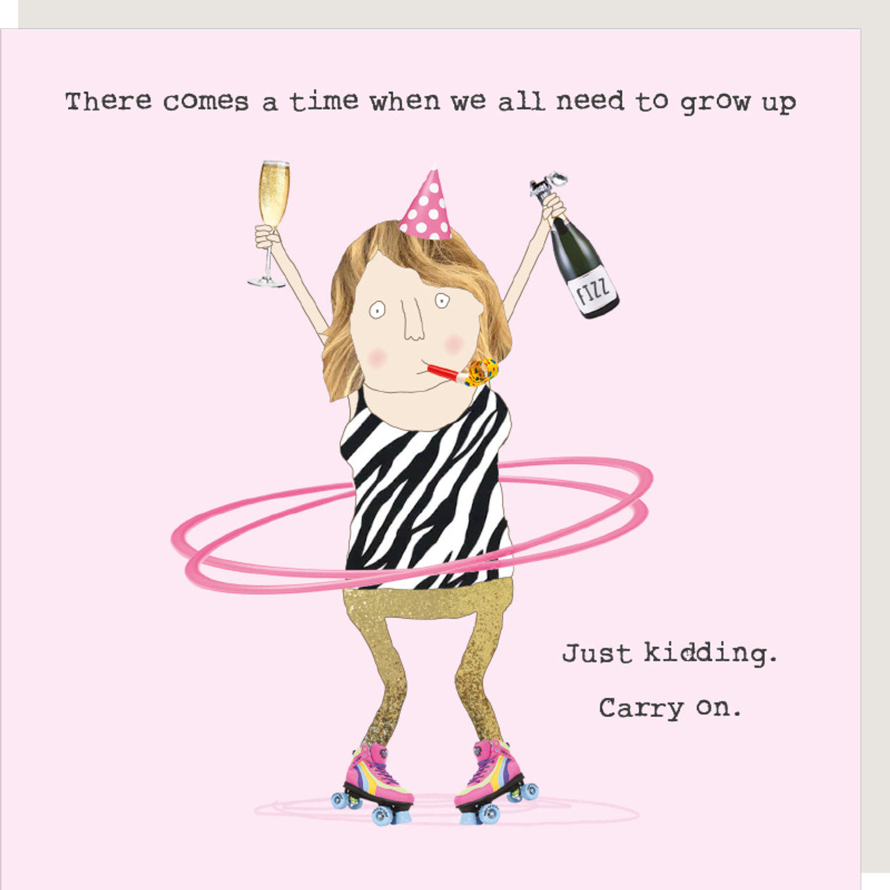 Greeting Card - Just Kidding
