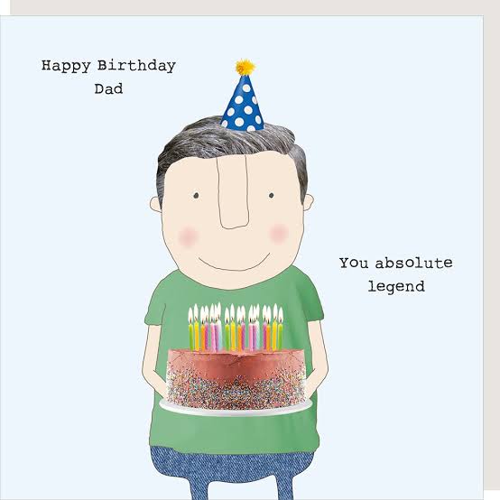 Greeting Card - Dad Legend