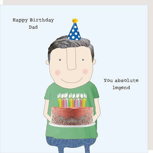 Greeting Card - Dad Legend