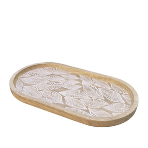 Maya Oval Serving Tray