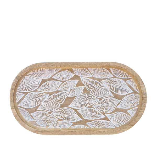 Maya Oval Serving Tray