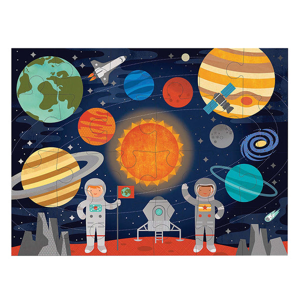 Outer Space Floor Puzzle 24pc by Petit Collage