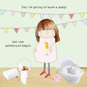 Greeting Card - Baby Adventure