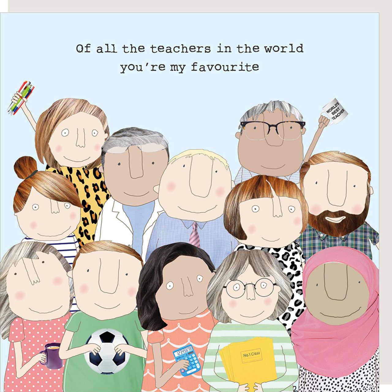 Greeting Card - Fave Teacher